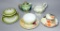 Collection of Mixed Porcelain Demitasse and Teacups, Saucers and Pitchers
