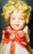 Shirley Temple with Flirty Eyes, 25-Inch Ideal Composition Doll
