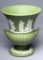 Wedgwood Celadon Footed Vase