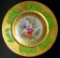 Limoges French Hand Painted Decorative Plate with Three Women
