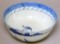 Japanese Blue and White Rice Bowl