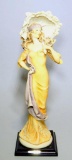 Giuseppe Armani Figurine, Lady with Umbrella