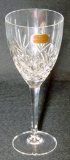 Six Pairs of Doulton Crystal Hellene Wine Glasses, NIB