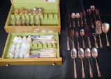 Roger Bros. 1847 Silver Plate Flatware Set in Chest