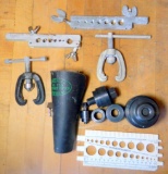 Greenlee No. 735 Knockout Punch Set, and Line Flaring Tools