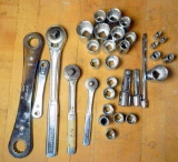 Craftsman Multi Piece Socket and Wrench Lot