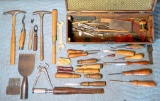 Vintage Tools Including Upholstery, H.S. & Co. Antique Tool