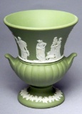 Wedgwood Celadon Footed Vase