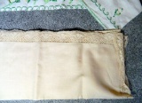 Three Hand-stitched Linens