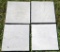 33 Hard Plastic Square Stone-look Pavers