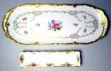 Two Collectible Porcelain Trays
