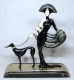 ERTE Figurine, Symphony in Black, No. A4125...