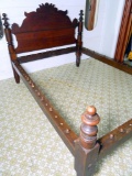 Antique Rope-and-Peg Suspension Bed, Full/Double Size