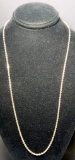 18K Gold Chain Necklace