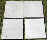 33 Hard Plastic Square Stone-look Pavers