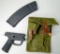 5.56x45 Parts Including Grip, Mag and Canvas Ammo Pouch