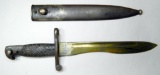 Spanish 1941 Bolo Bayonet with Scabbard