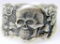 German Waffen SS Schutz Staffel Officers Skull Ring