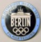 WWII 1936 Berlin Summer Olympics Film Maker Badge