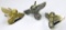 (3) German WWII Waffen SS / SA Dagger Handle Eagles