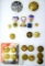 Large Lot of Military Buttons and Pins