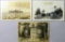 Grouping of Three Antique Real Photo Postcards...Including Rifle Photo