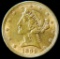 1899 $5 Gold Liberty Head Coin