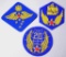 USAAF WWII 6th 20th Far East Command Army Air Force Bullion Shoulder Patches