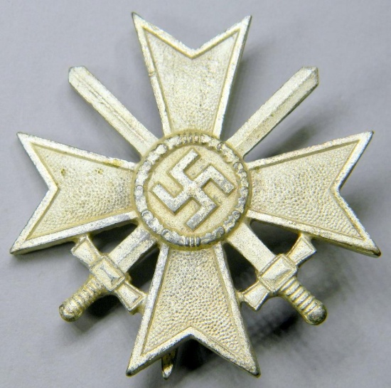 German WWII 1st Class War Service Cross With Swords