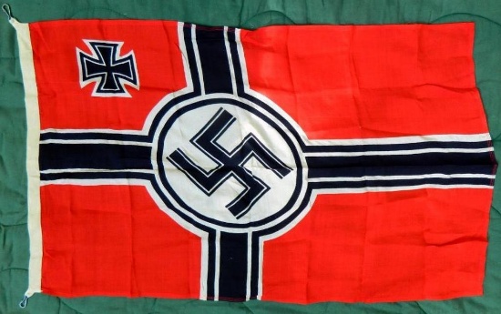German Kriegsmarine Battle Flag, WW2
