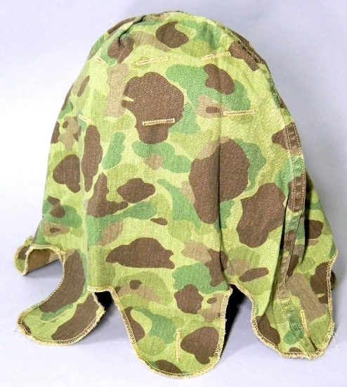 USMC World War II Marine Corps Camouflage Combat Helmet Cover