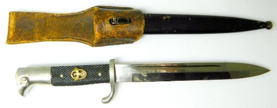 WWII Police Dress Bayonet & Scabbard, German