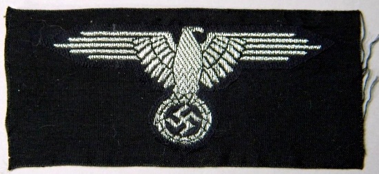 WWII Waffen SS Schutz Staffel Officers Arm Eagle