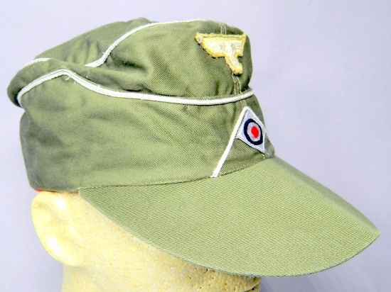 WWII Army Afrika Korps Infantry Officers M-41 Field Cap