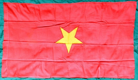 3VietNam Era North Vietnamese Army NVA Combat Battle Flag