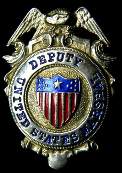 Old West Deputy United States Marshal Law Badge