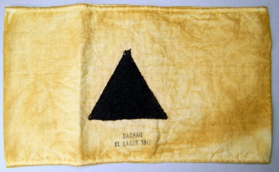 WWII 1942 Dachau Concentration Camp Arm Band