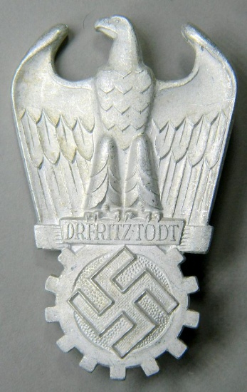 German WW2 Silver Dr Fritz Todt Decoration