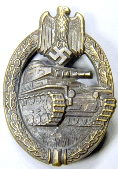 German Army Bronze Tank Assault Badge