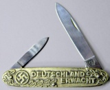 German Deutschland Erwacht Pocket Knife