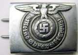 German WWII Waffen SS EM Belt Buckle