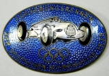 German WWII 1935 Pre-1936 Berlin Olympics Race Car Badge