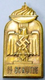 WWII Waffen SS Schutze Eagle Badge
