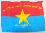 Vietnam Era Viet Cong VC Combat Battle Flag