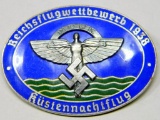 WWII 1939 NSFK Alpenzielflug Glider Korps Badge