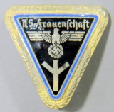 WWII Senior Womens NS - frauenschaft Workers Badge, German
