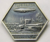 Graf Zeppelin Air Ship Flughafen Frankfurt Badge, German