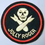 USAAF WWII Army Air Corps Jolly Roger Squadron Patch
