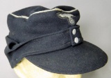 WWII Panzer SS Officers M-43 Cap, German