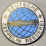WWII Deutsche Zeppelin Reederei Air Ship Badge